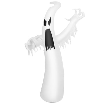 12 Feet Halloween Inflatable Ghost With LED Lights, White Halloween at Gallery Canada
