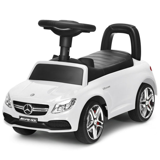 Mercedes Benz Licensed Kids Ride On Push Car, White at Gallery Canada