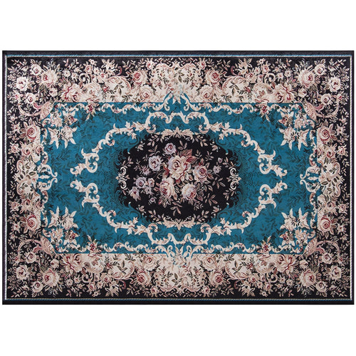 Non-Shedding Anti-Slip Area Rug, Size S, Multicolor