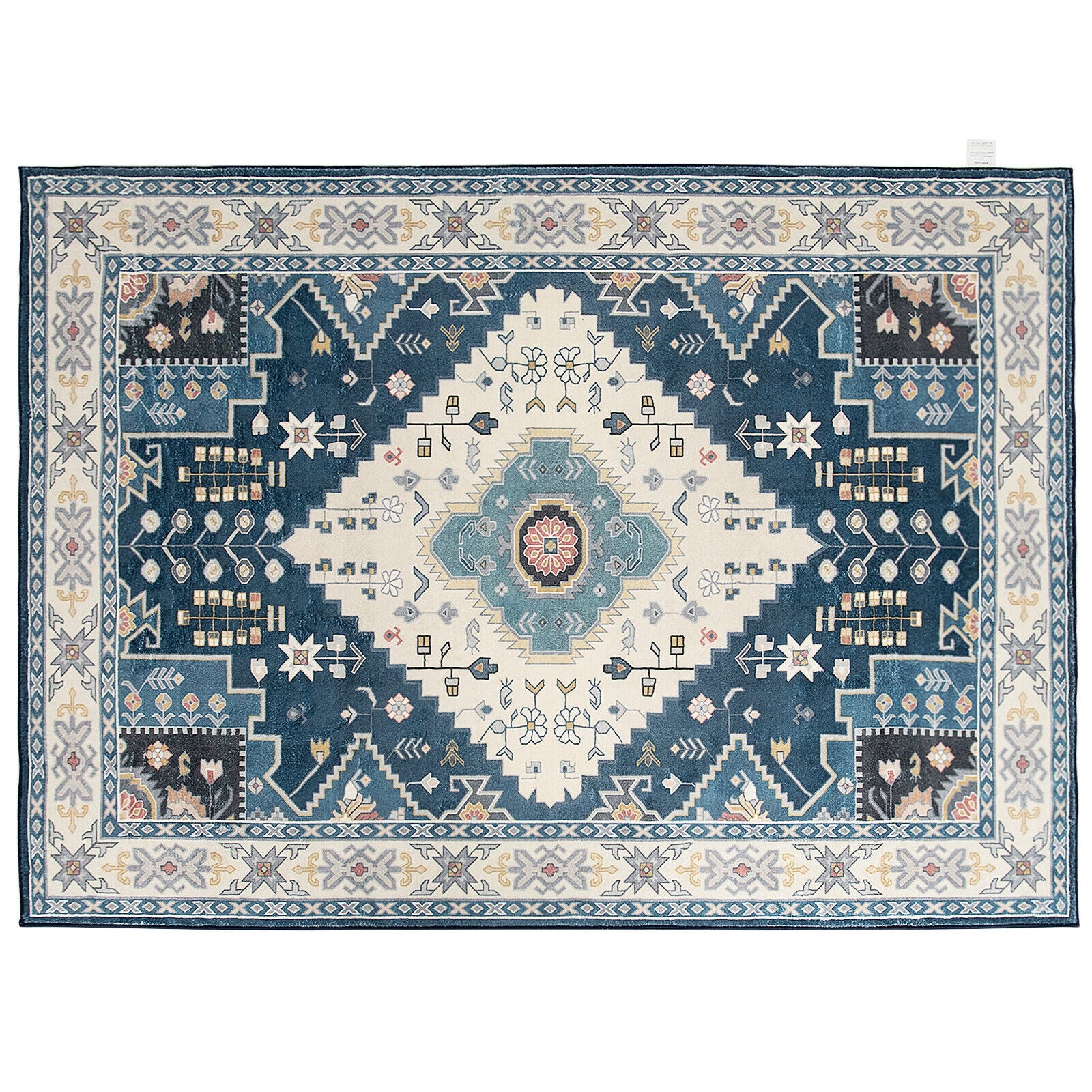 Faux Wool Fabric Area Rugs Doormat-S, Multicolor Rugs at Gallery Canada