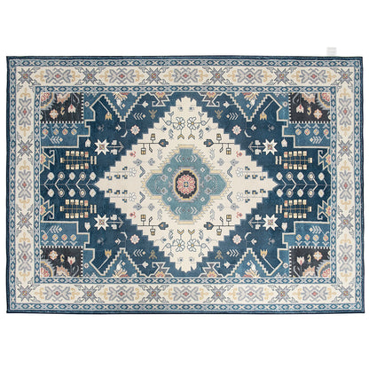 Faux Wool Fabric Area Rugs Doormat-S, Multicolor Rugs at Gallery Canada