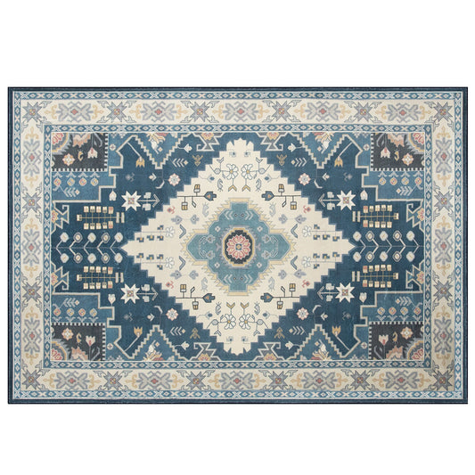 Faux Wool Fabric Area Rugs Doormat-M, Multicolor Rugs M at Gallery Canada
