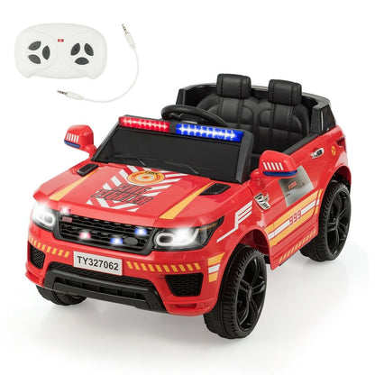 12V Kids Electric Ride On Car with Remote Control, Red - Gallery Canada