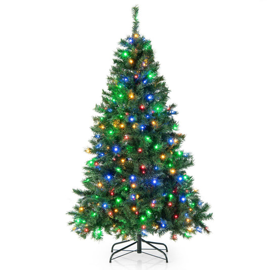 6 Feet Christmas Tree Pre-Lit  3-Minute Quick Shape, Green - Gallery Canada