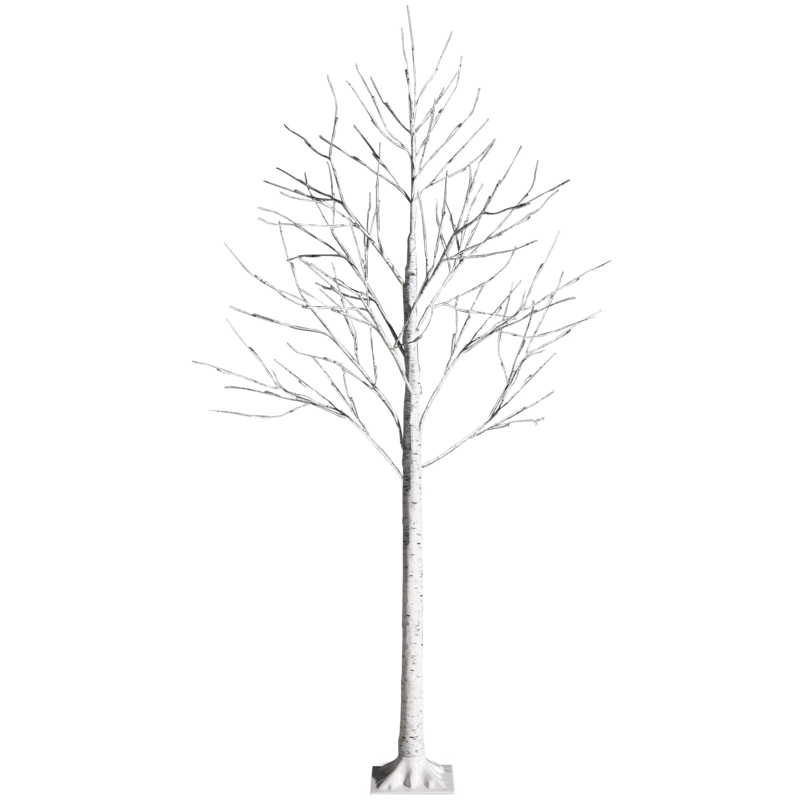 Pre-lit White Twig Birch Tree for Christmas Holiday with LED Lights-6 ft, White Christmas Tree at Gallery Canada