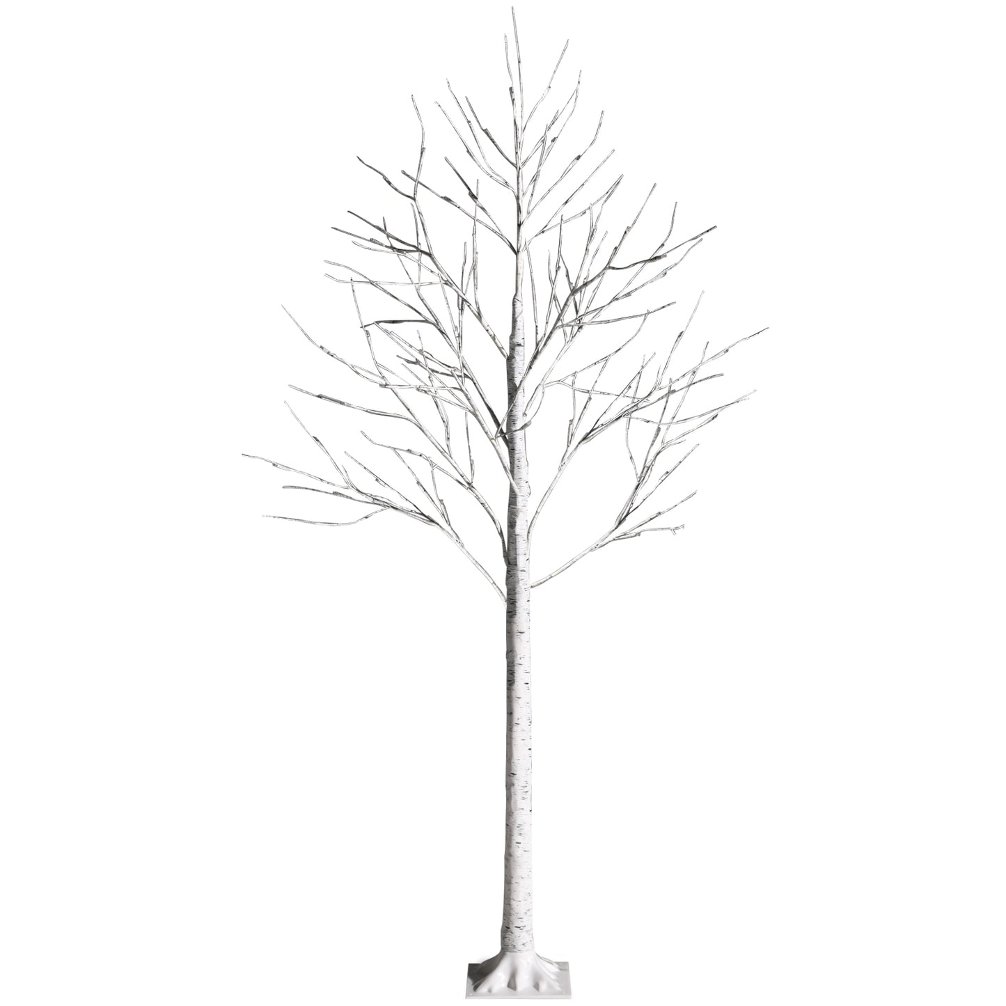 Pre-lit White Twig Birch Tree for Christmas Holiday with LED Lights-6 ft, White Christmas Tree at Gallery Canada