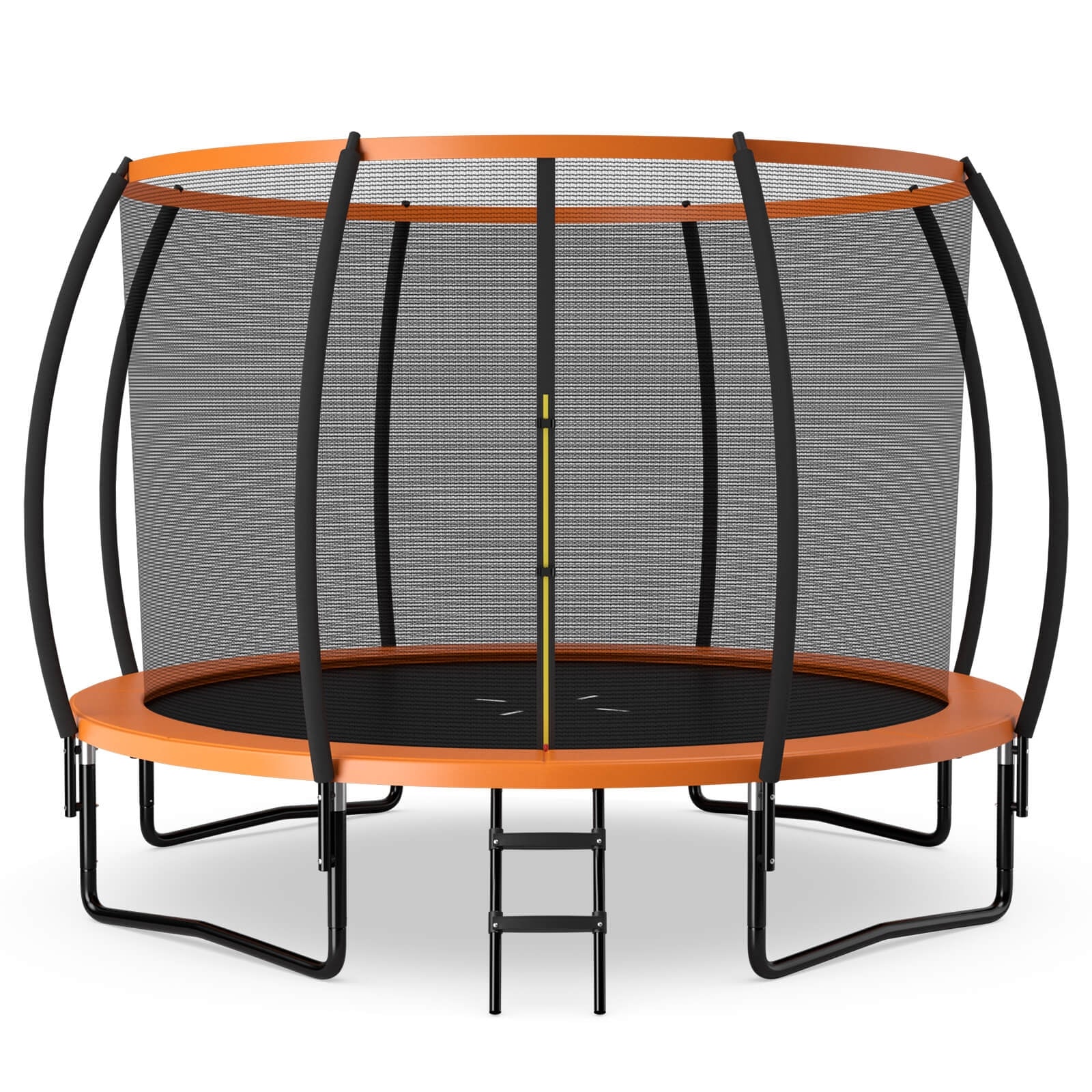 12FT Recreational Trampoline With Ladder, Orange Trampolines Orange at Gallery Canada