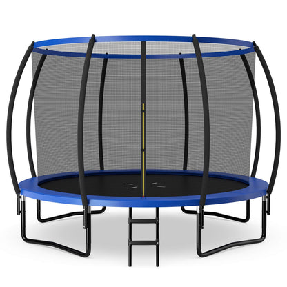 12FT Recreational Trampoline, With Ladder, Blue Trampolines at Gallery Canada