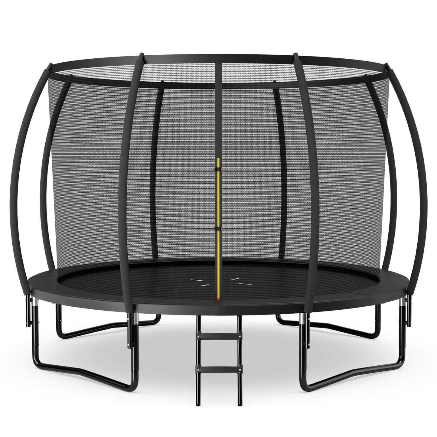 12FT ASTM Approved Recreational Trampoline, Black Trampolines at Gallery Canada