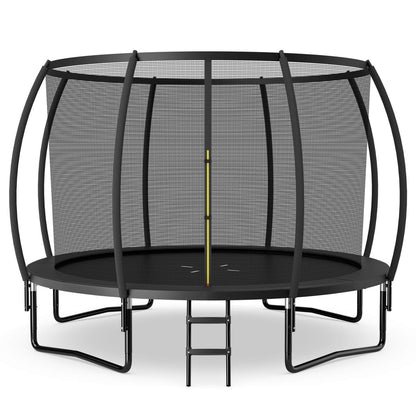 12FT ASTM Approved Recreational Trampoline, Black Trampolines at Gallery Canada