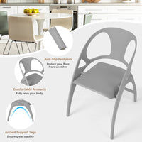 Thumbnail for Folding Dining Chairs Set of 2 with Armrest and High Backrest - Gallery View 5 of 9