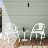 Thumbnail for Folding Dining Chairs Set of 2 with Armrest and High Backrest - Gallery View 6 of 9