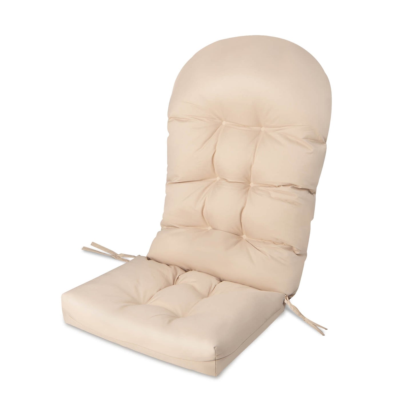 Patio Adirondack Chair Cushion, With Fixing Straps, Beige Adirondack Chairs at Gallery Canada