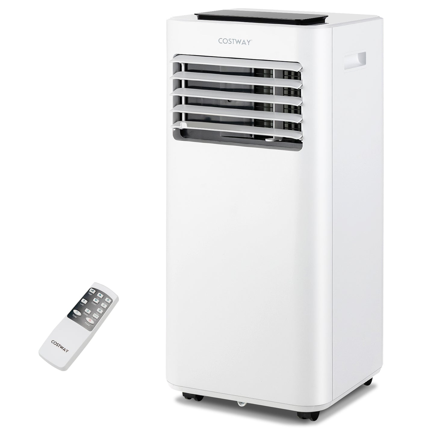8000 BTU Portable Air Conditioner, Fan Dehumidifier, Sleep Mode, White Portable Air Conditioners at Gallery Canada