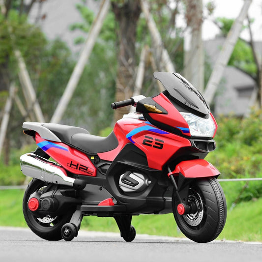 12V Kids Ride On Motorcycle Electric Motor Bike, Red Powered Ride On Toys Red at Gallery Canada