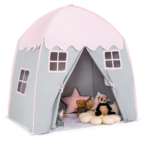 Portable Indoor Kids Play Castle Tent, Pink