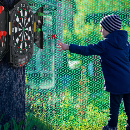 Professional Electronic Dartboard Set with LCD Display, Black Game Room at Gallery Canada