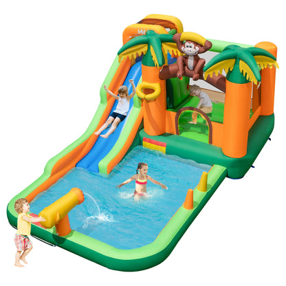 Inflatable Monkey Bounce House With Slide, Multicolor Bounce House at Gallery Canada