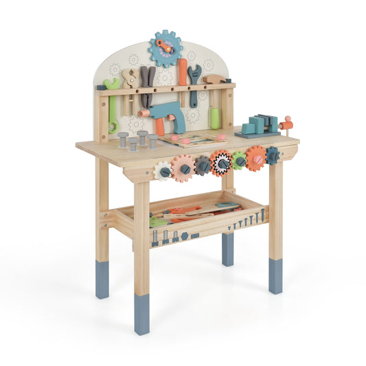 Kids Play Tool Workbench With Realistic Accessories, Multicolor Play Kitchen Sets Multicolor at Gallery Canada