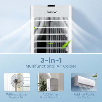 3-in-1 Evaporative Air Cooler, Remote Control, White Air Coolers at Gallery Canada