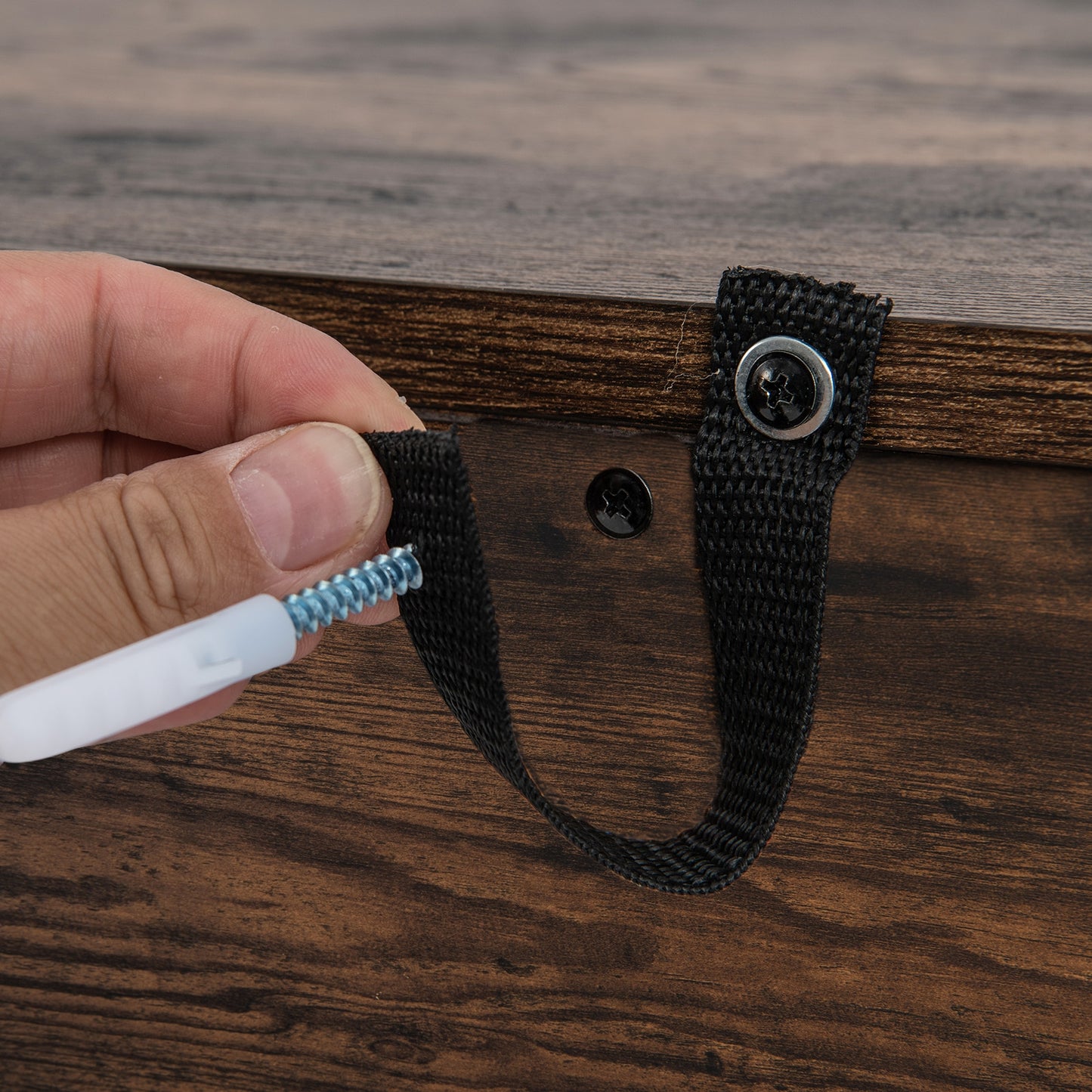 Fireplace TV Stand for TVs Up to 65 Inch with Side Cabinets and Remote Control, Brown Entertainment Centers & TV Stands at Gallery Canada