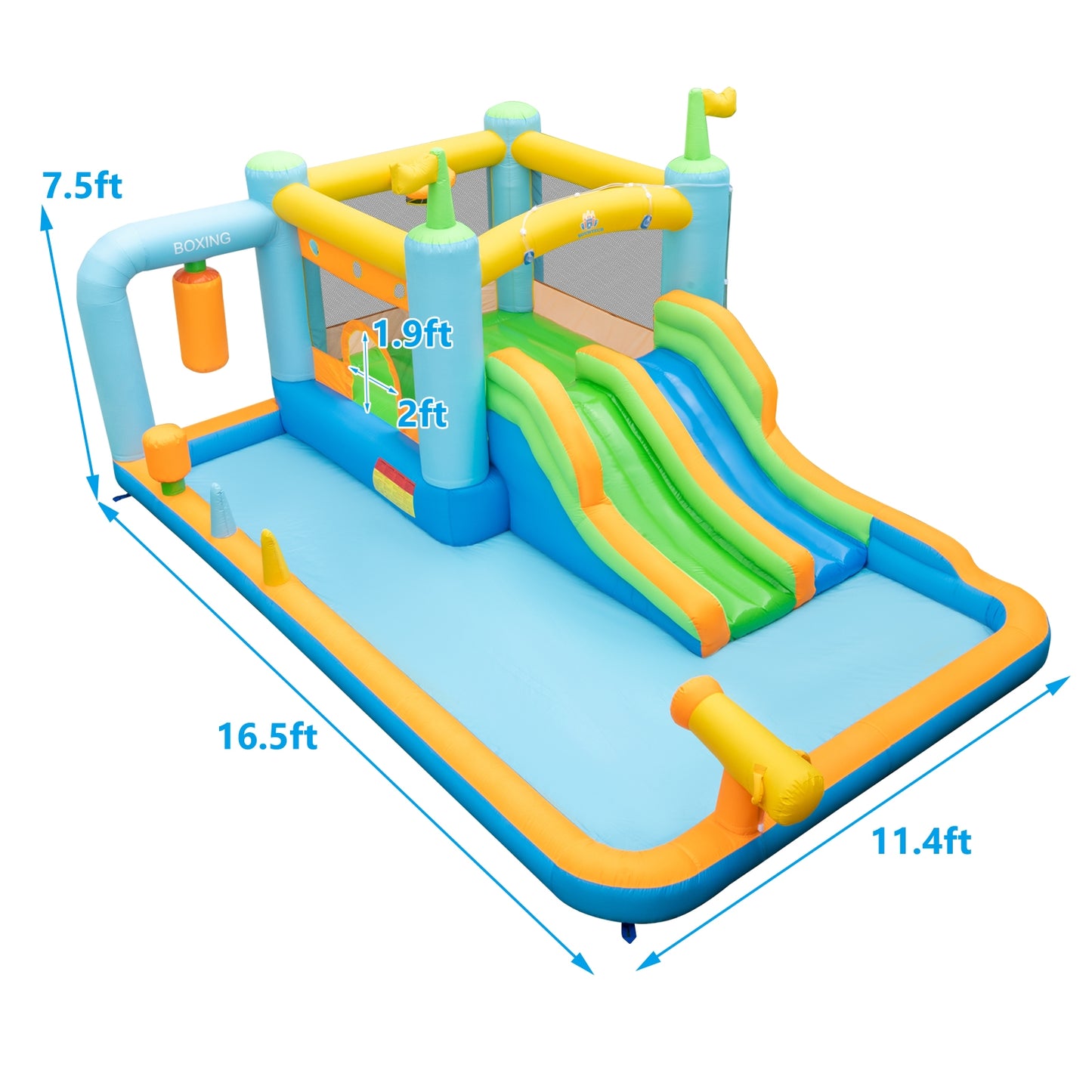 Giant Inflatable Water Slide for Kids Aged 3-10 Years (without Blower) Bounce House at Gallery Canada