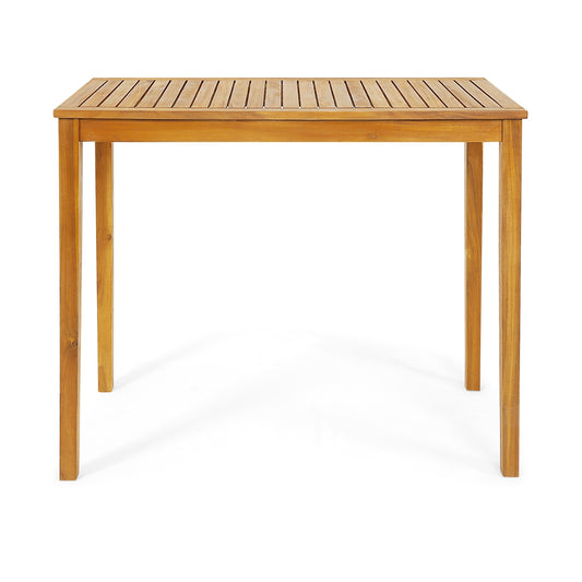 Rectangular Bar Height Table, Indoor Outdoor Garden, Natural Patio Coffee Tables Natural at Gallery Canada