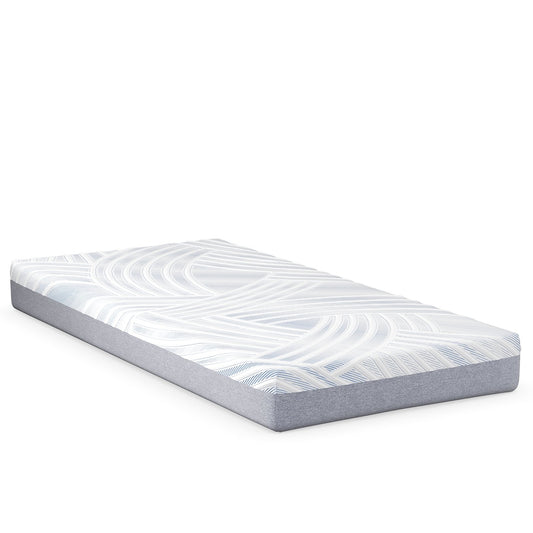 8/10 Inch Twin XL Cooling Adjustable Bed Memory Foam Mattress-8 inches, Multicolor
