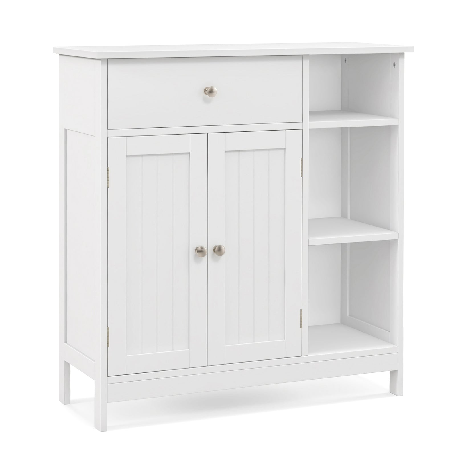 Bathroom Cabinet With Drawer, White Floor Cabinets White at Gallery Canada
