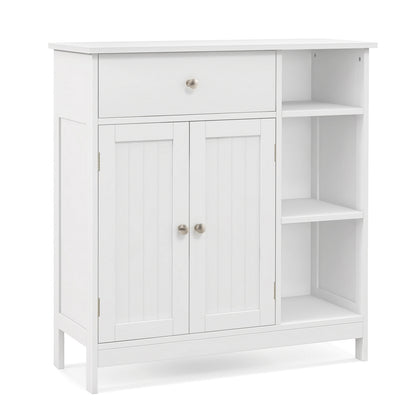 Bathroom Cabinet With Drawer, White Floor Cabinets White at Gallery Canada