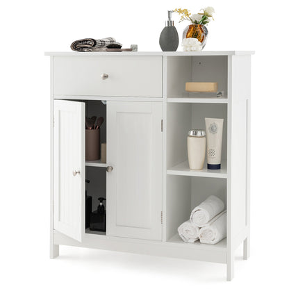 Bathroom Cabinet With Drawer, White Floor Cabinets at Gallery Canada