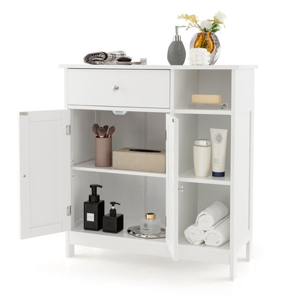 Bathroom Cabinet With Drawer, White Floor Cabinets at Gallery Canada