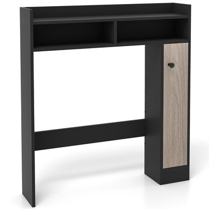 Bathroom Over the Toilet Floor Storage Organizer with Adjustable Shelves, Black Bathroom Etagere at Gallery Canada