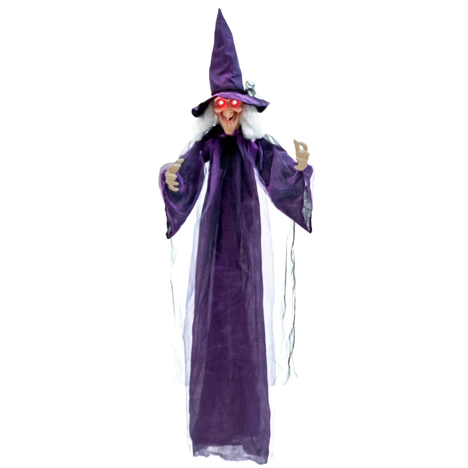 Hanging Halloween Decoration, Pre-Recorded Phrases, Purple Halloween Purple at Gallery Canada