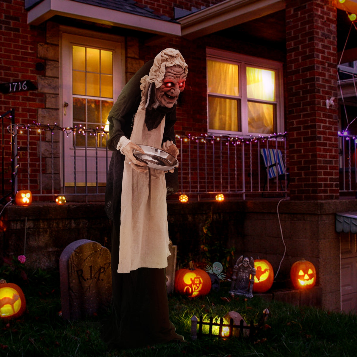 5.2 Feet Halloween Animated Standing Greeter, Multicolor Halloween at Gallery Canada