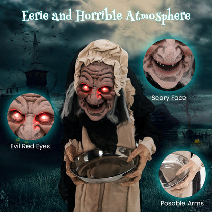 5.2 Feet Halloween Animated Standing Greeter, Multicolor Halloween at Gallery Canada