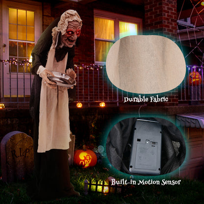 5.2 Feet Halloween Animated Standing Greeter, Multicolor Halloween at Gallery Canada