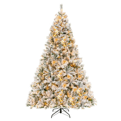 8 Ft Artificial Christmas Tree, 3-Minute Quick Shape, White Christmas Tree White at Gallery Canada