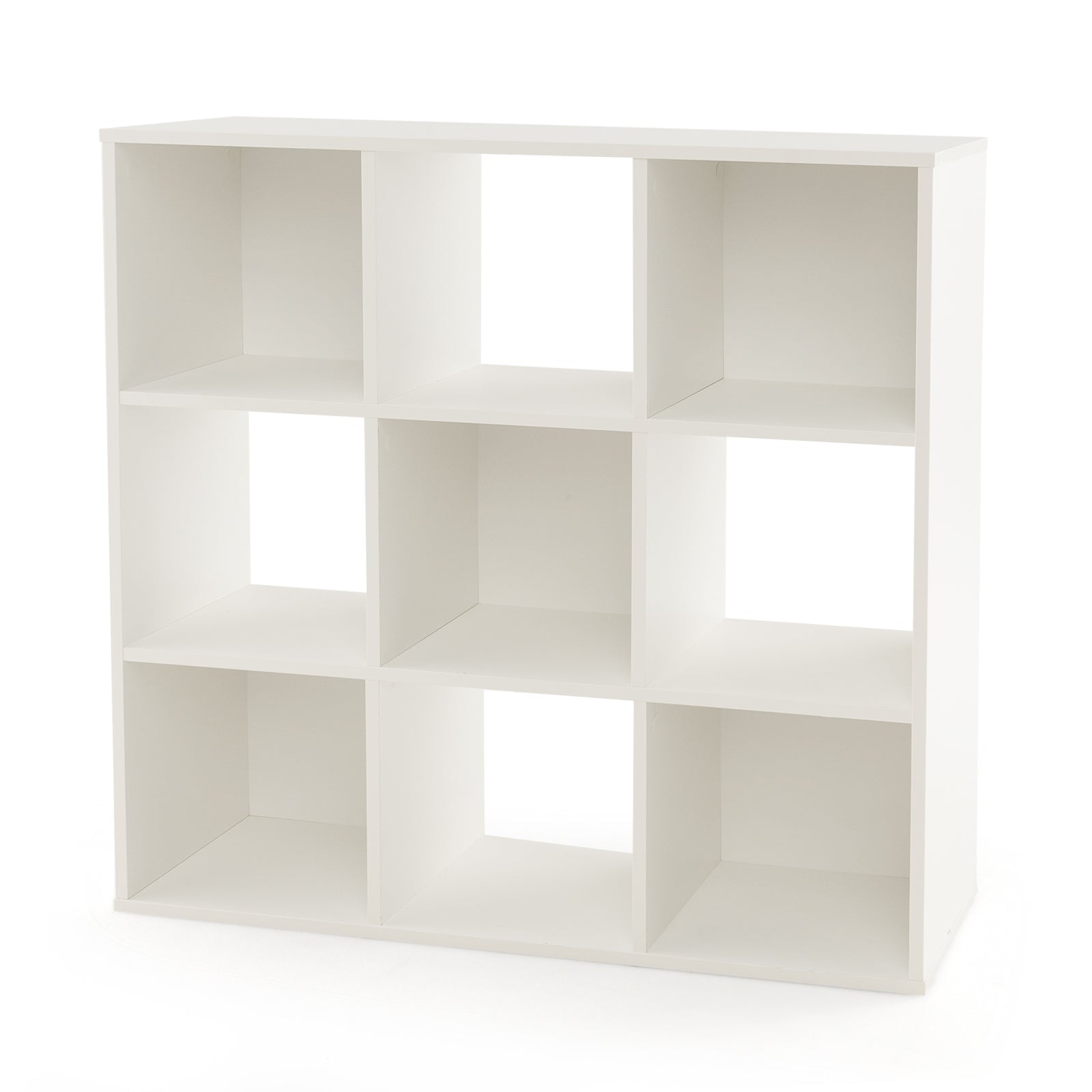 Wooden Kids Bookcase with Storage Cubbies and Anti-toppling Devices, White Kids Storage White at Gallery Canada