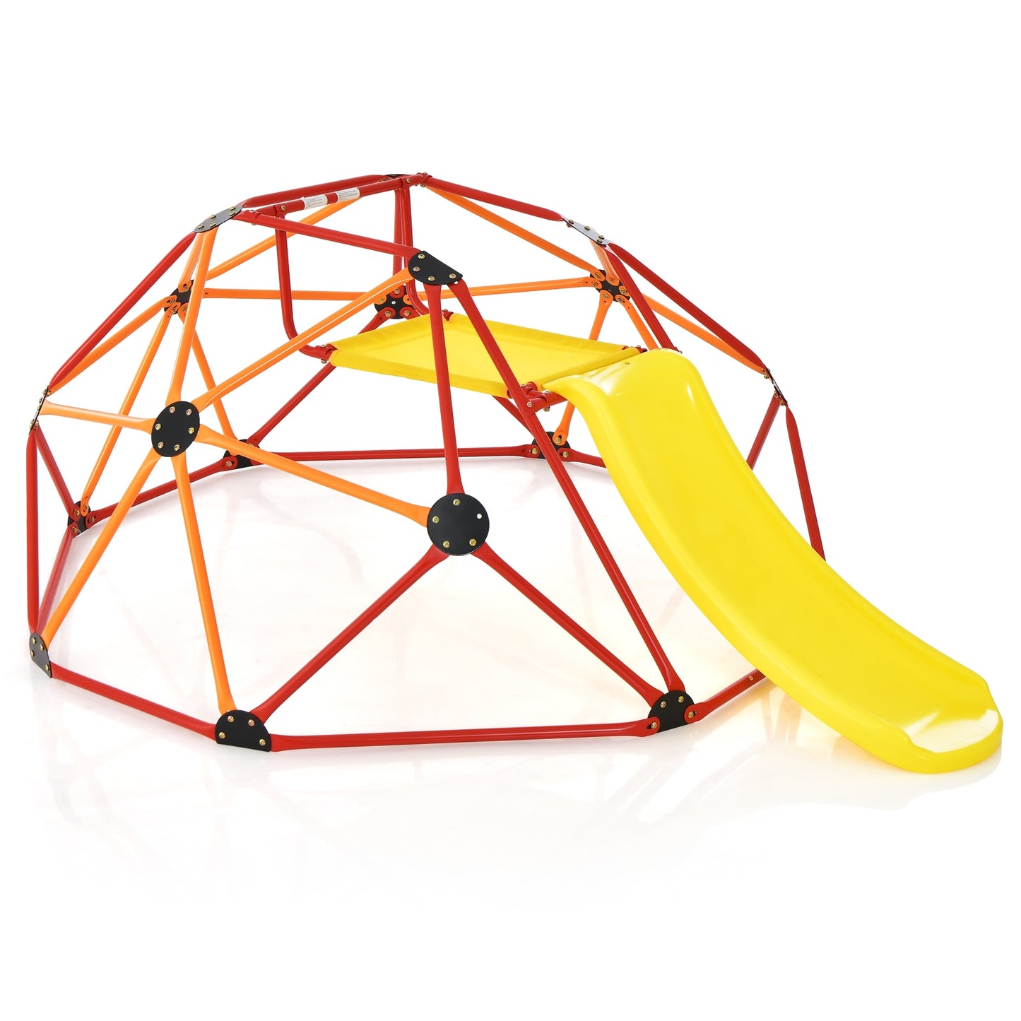 Kids Climbing Dome With Slide, Fabric Cushion, Orange Climbers & Slides at Gallery Canada