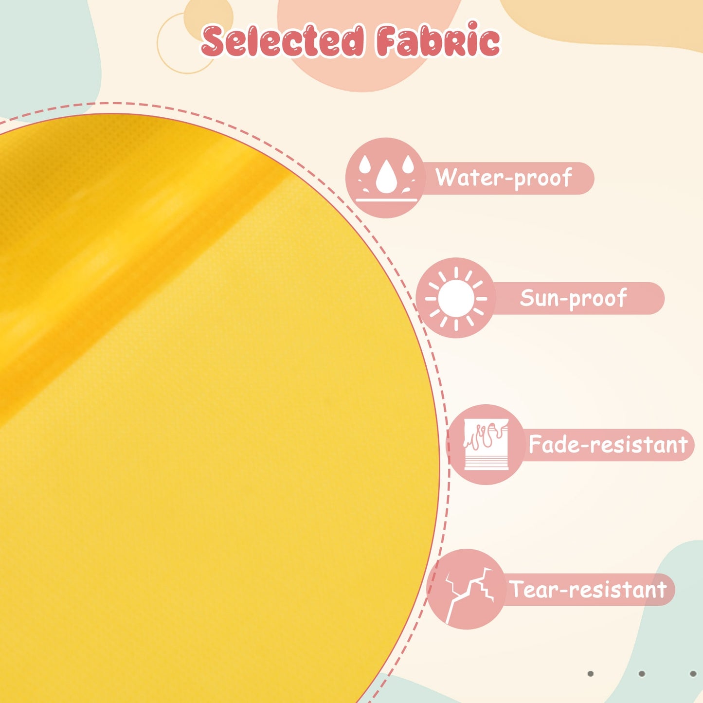 Kids Climbing Dome with Slide and Fabric Cushion for Garden Yard, Orange Climbers & Slides at Gallery Canada