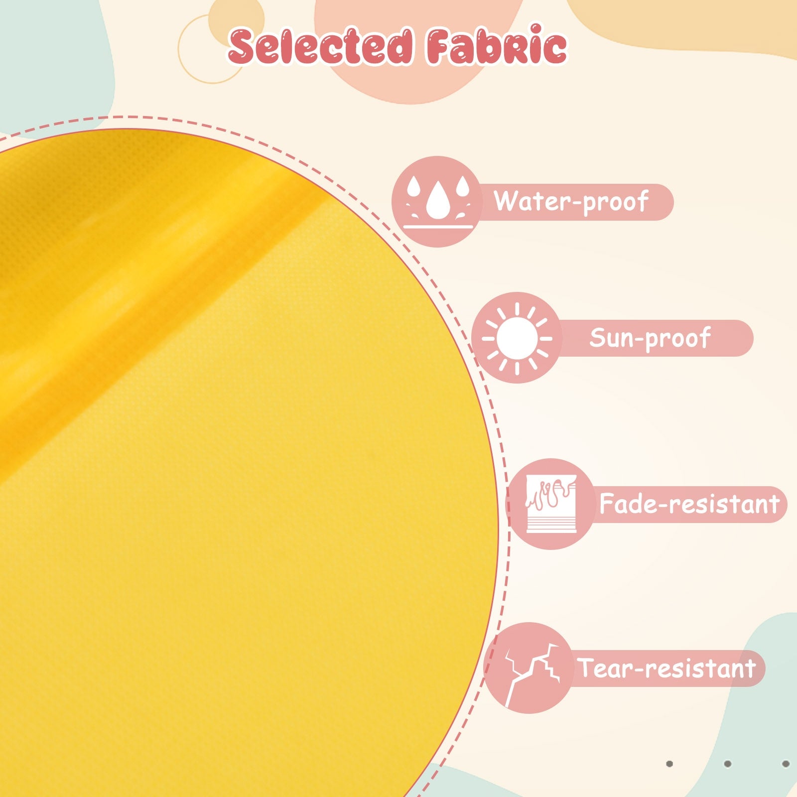 Kids Climbing Dome with Slide and Fabric Cushion for Garden Yard, Orange Climbers & Slides at Gallery Canada