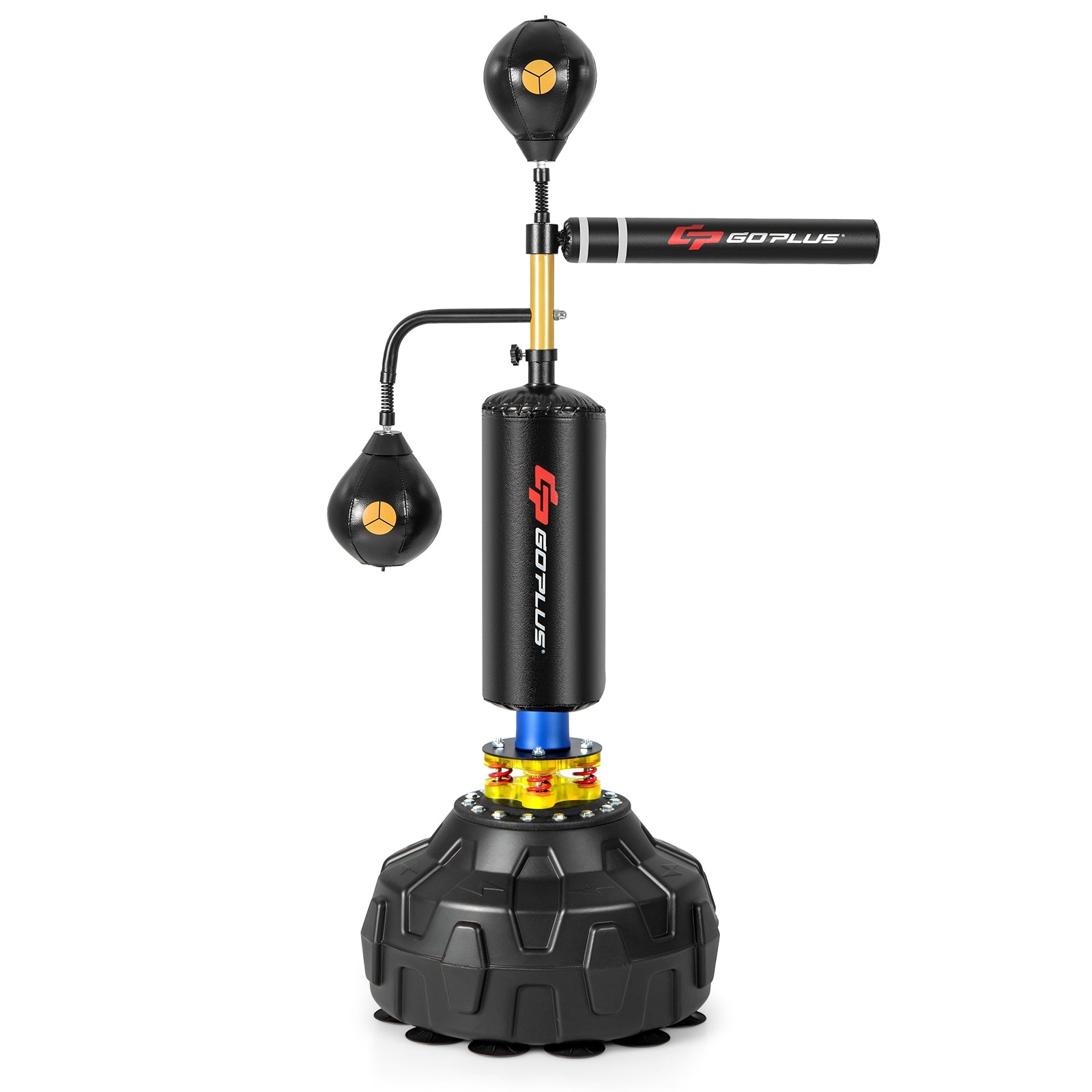 Boxing Speed Trainer Freestanding Fillable 360° Spinning Bar Adjustable Height Boxing & Martial Arts Black at Gallery Canada