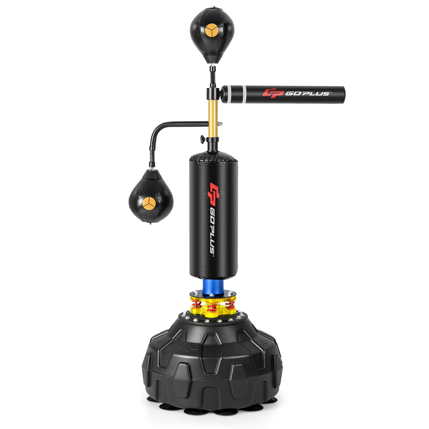 Boxing Speed Trainer Freestanding Fillable 360° Spinning Bar Adjustable Height Boxing & Martial Arts Black at Gallery Canada