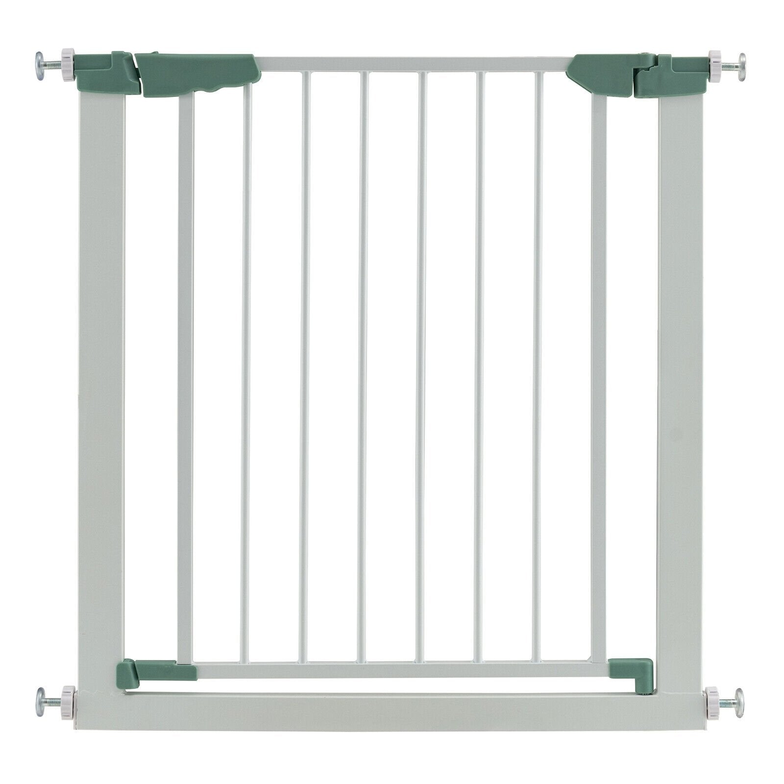 30-32.5 Inch Wide Safety Gate with 30 Inch Scientific Height for Baby and Pet, White - Gallery Canada