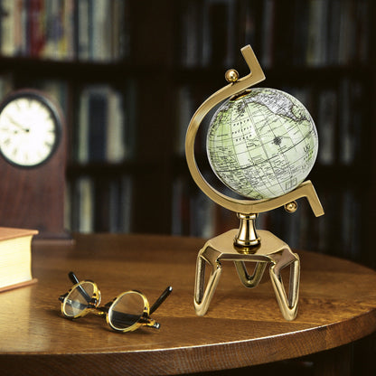 Educational Geographic 5/8/10 Inch World Globe with Triangle Metal Stand-5 inches Learning Toys at Gallery Canada