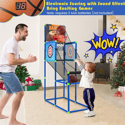Kids Basketball Arcade Game, Electronic Scoreboard, Sound Effects Game Room at Gallery Canada