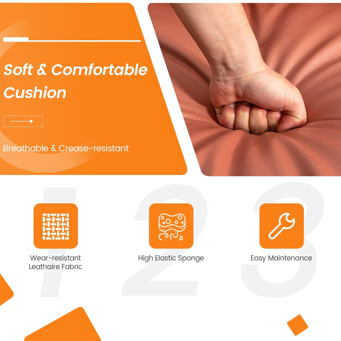 Modular 3-Seat Sofa Couch with Socket USB Ports and Side Storage Pocket, Pink Sofas & Loveseats at Gallery Canada