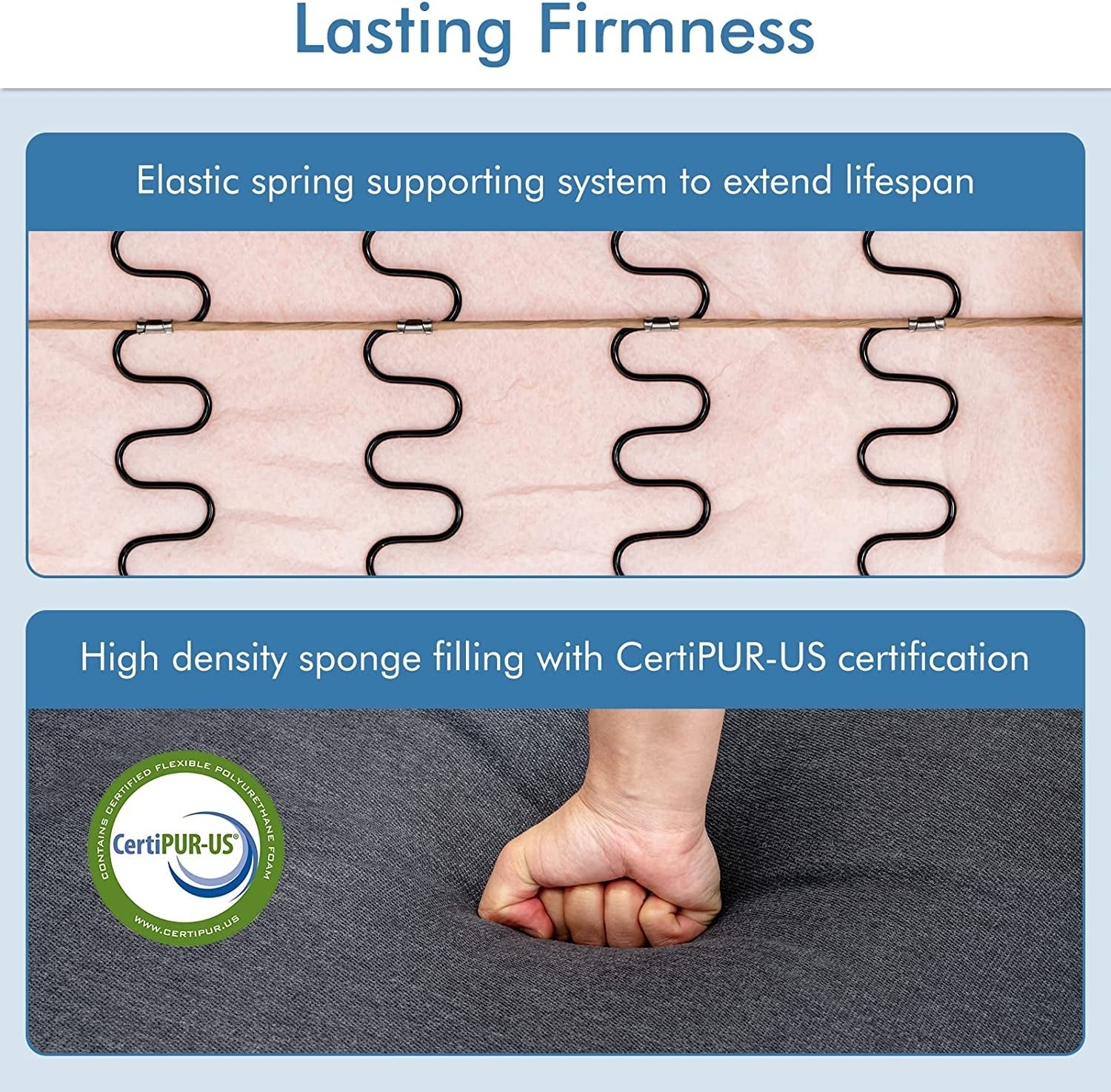 Modern Loveseat with Comfy Backrest Cushions, Gray Sofas & Loveseats at Gallery Canada