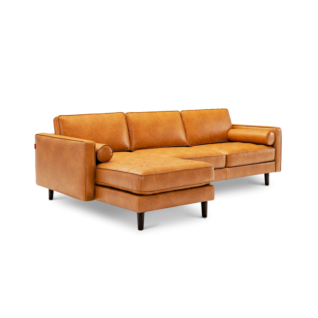 3-Seat L-Shaped Sectional Sofa Couch for Living Room - Gallery View 10 of 19